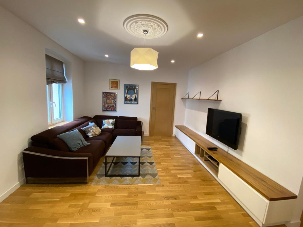 Stylowy 2-Pokojowy Apartament 5 Min. Od Rynku ヴロツワフ エクステリア 写真